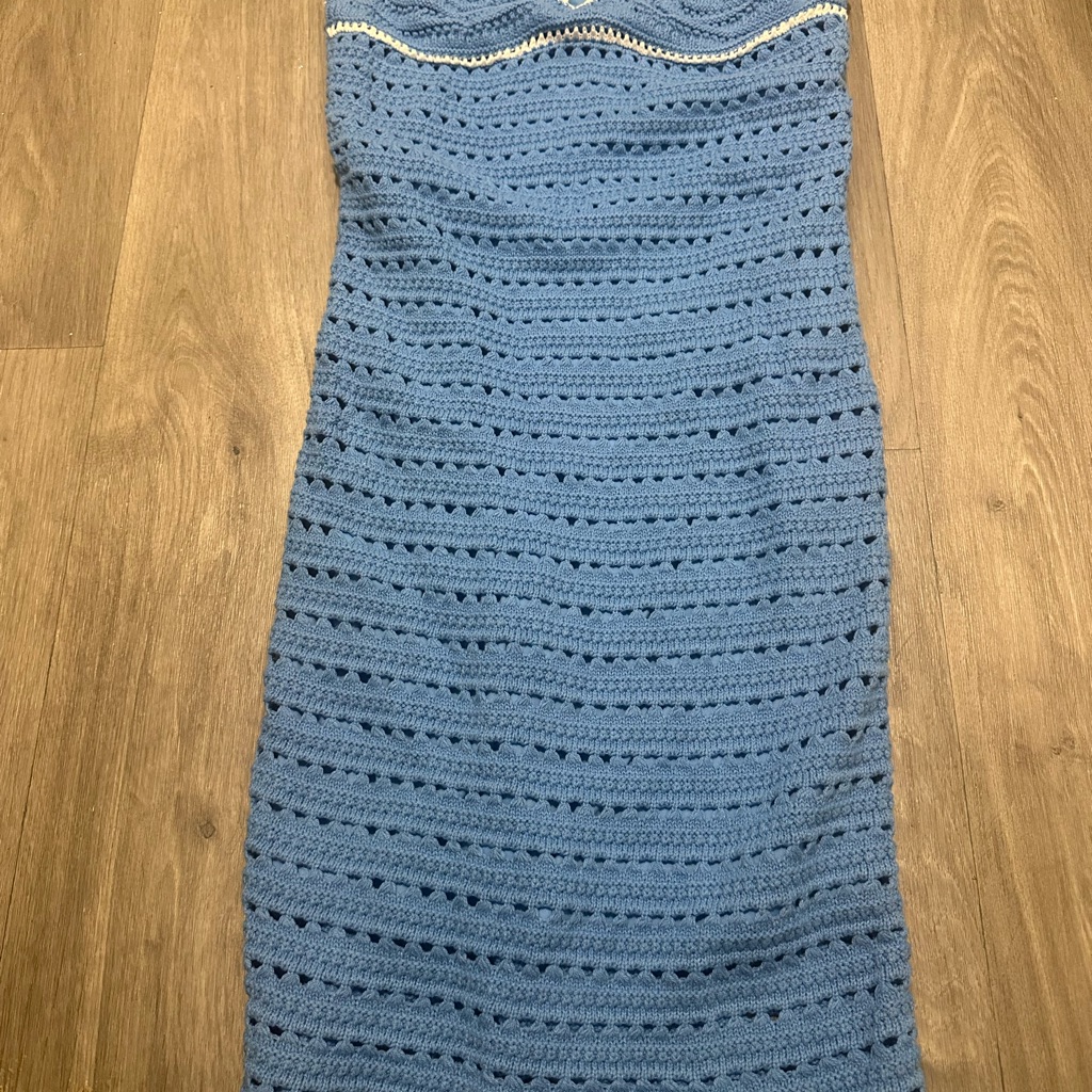 Willow  Wind Crocheted Dress Sz Small Preowned